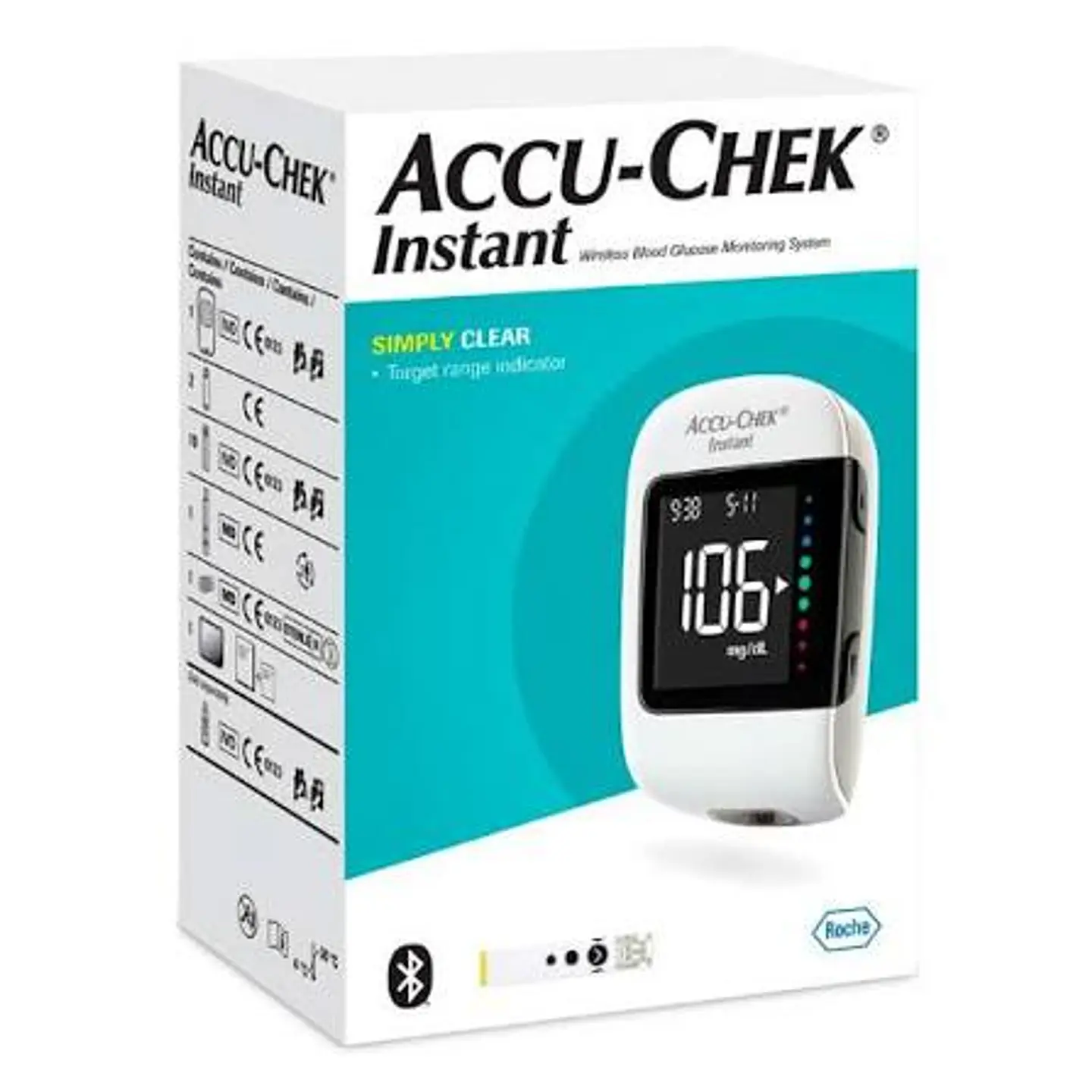 Glucometro Instans AccuChek - 10 Reactivos y 10 Agujas 3