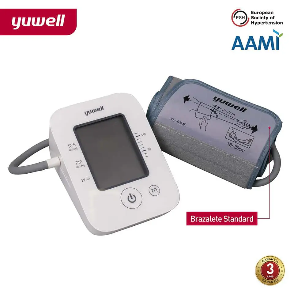 Tensiometro Digital de Brazo YUWELL Mod. YE660B 2