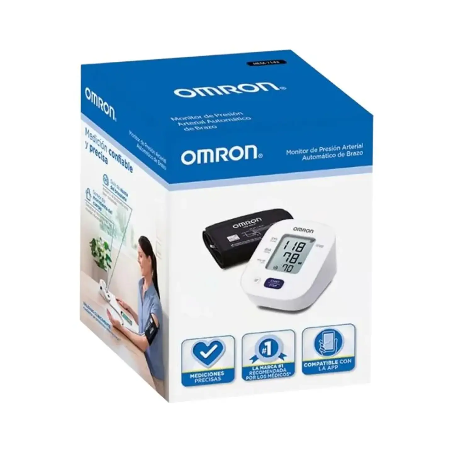 Tensiometro Digital de Brazo - Omron HEM7121J 4