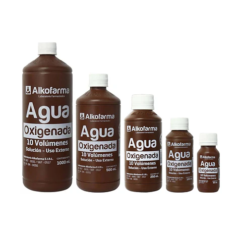 Agua Oxigenada 10v - Alkofarma