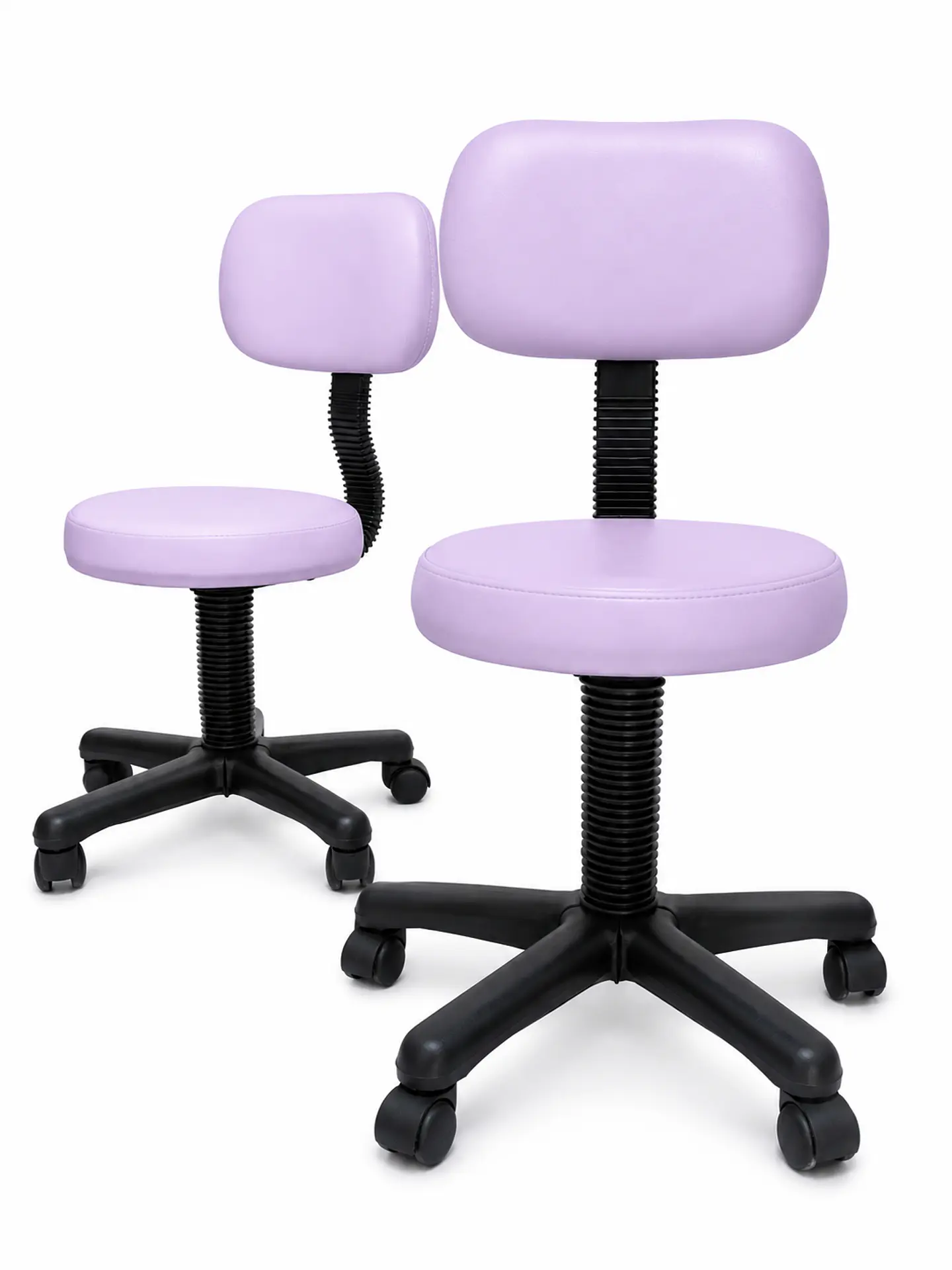 Taburete C/Espaldar PVC 2