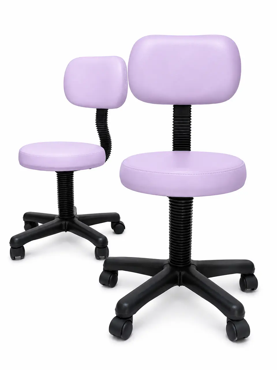 Taburete C/Espaldar PVC 2
