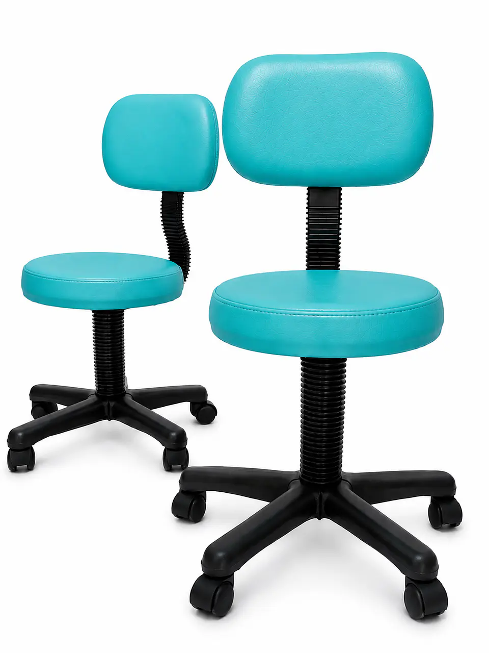 Taburete C/Espaldar PVC 4