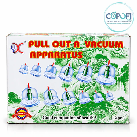 Ventosa Acrilica Para Terapia 12 Pcs