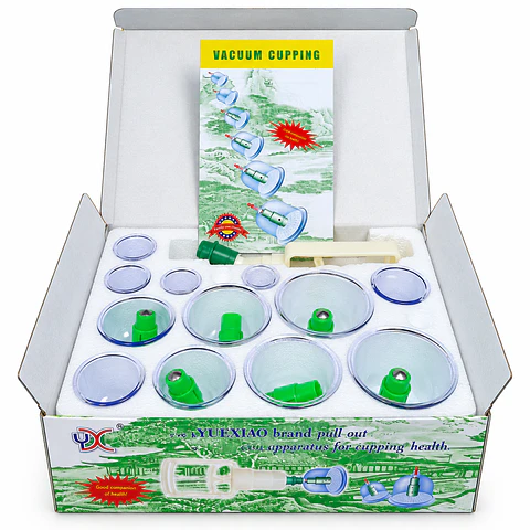 Ventosa Acrilica Para Terapia 12 Pcs