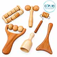 Kit De Maderoterapia Facial 6 Piezas - Miniatura 1