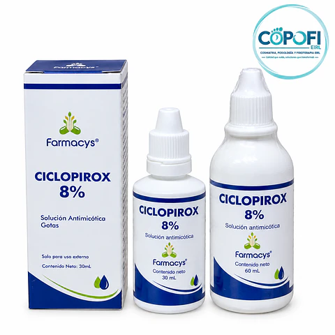 Solucion Antimicotica Ciclopirox 8%