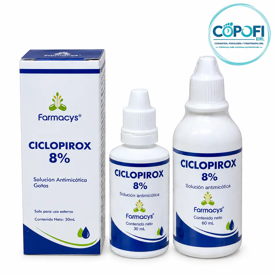 Solucion Antimicotica Ciclopirox 8% 1