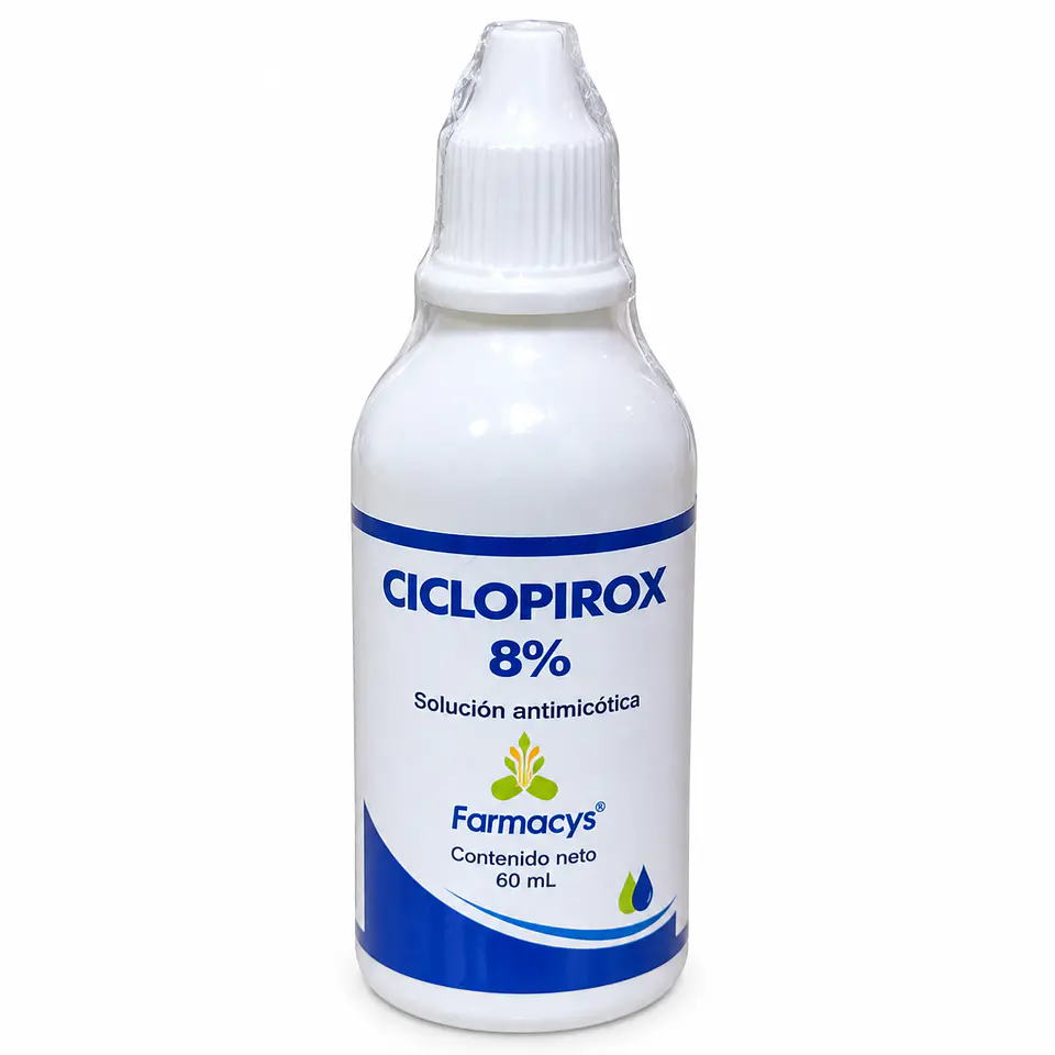 Solucion Antimicotica Ciclopirox 8% 3