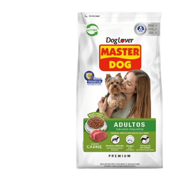 Master Dog Carne Razas Pequeñas 21 kg