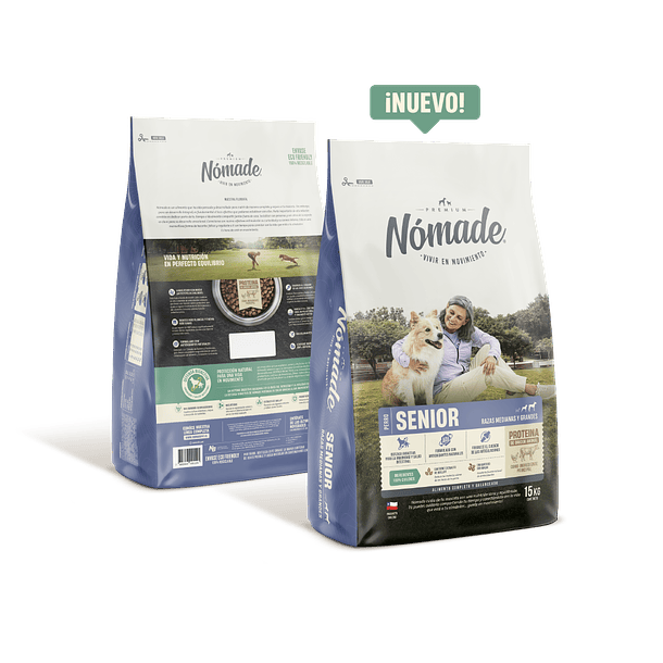 Nomade Senior Razas Medianas y Grandes 15 kg