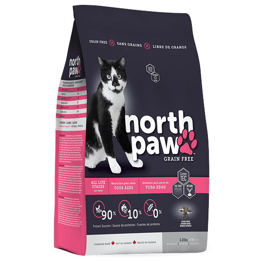 North Paw Gatos Todas Edades 2.25kg