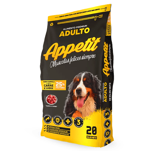 Appetit Perro Adulto 20kg