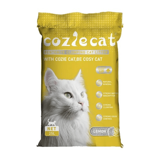 Arena Cozie Cat 20kg Carbon Limón 