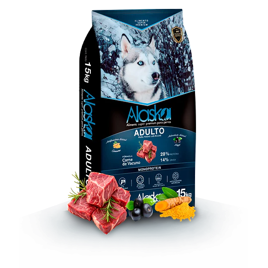 Alaska Perro Adulto 15kg 