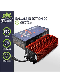 Ballast Electronico Regulable Extra Lumen 600W Fireball 
