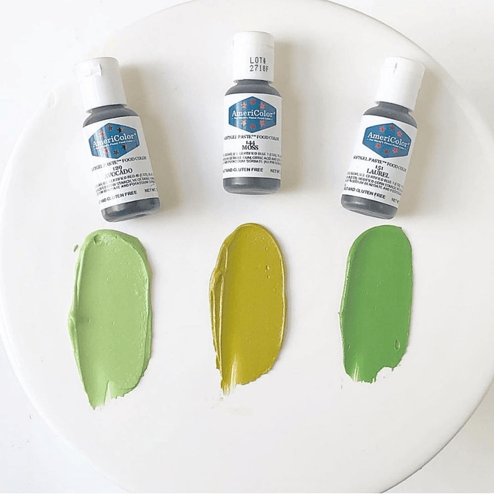 Colorante Gel Avocado Americolor 21 gr 2