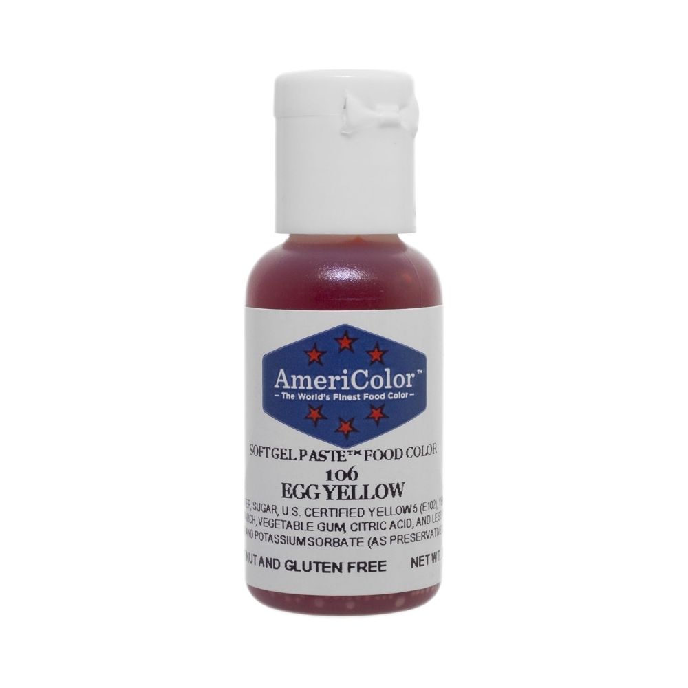 Colorante Americolor Egg Yellow 21 gr. Soft Gel