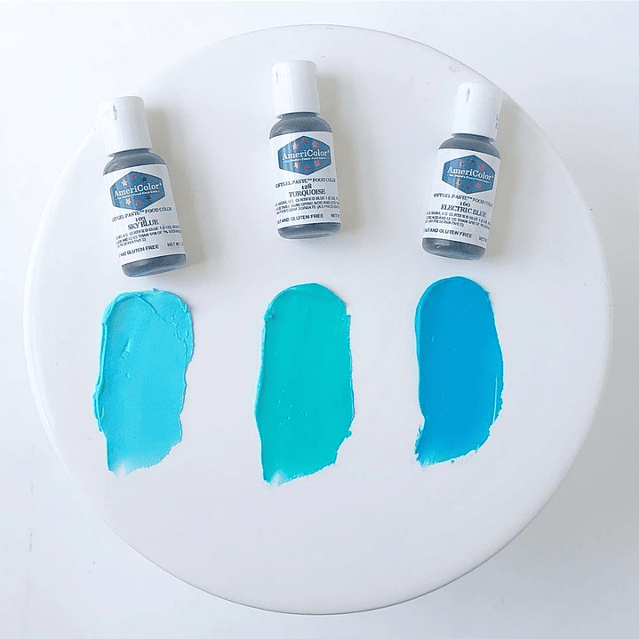 Colorante Gel Electric Blue Americolor 21 gr 2