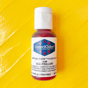 Colorante Gel Egg Yellow Americolor 128 gr