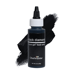 Colorante Gel Black Diamond Chefmaster 65 gr