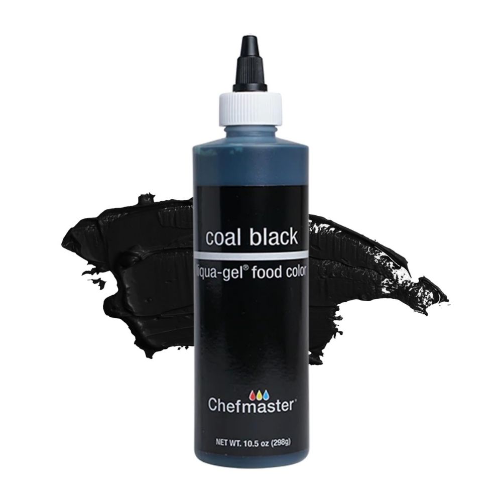 Colorante Gel Coal Black Chefmaster 298 gr