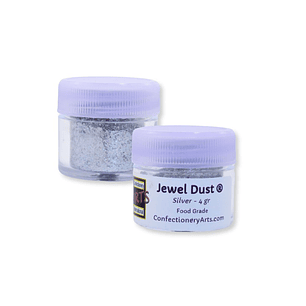 Diamantina Comestible - Jewel Dust Silver 4gr