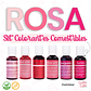 Set Rosado #2 - 6 Colores Liqua-Gel Chefmaster 20mL - Miniatura 1