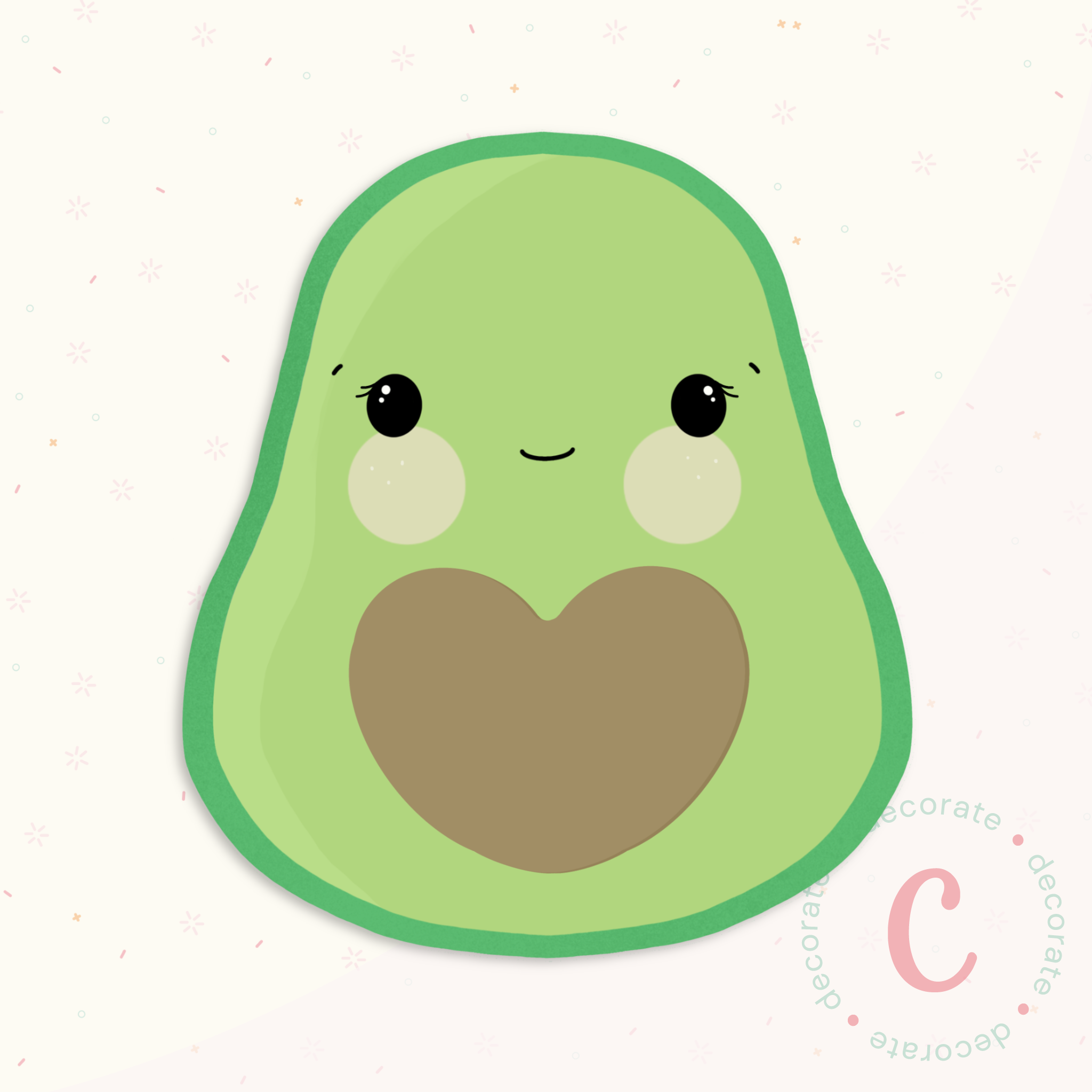 Cortador de Galletas Palta 8 cm