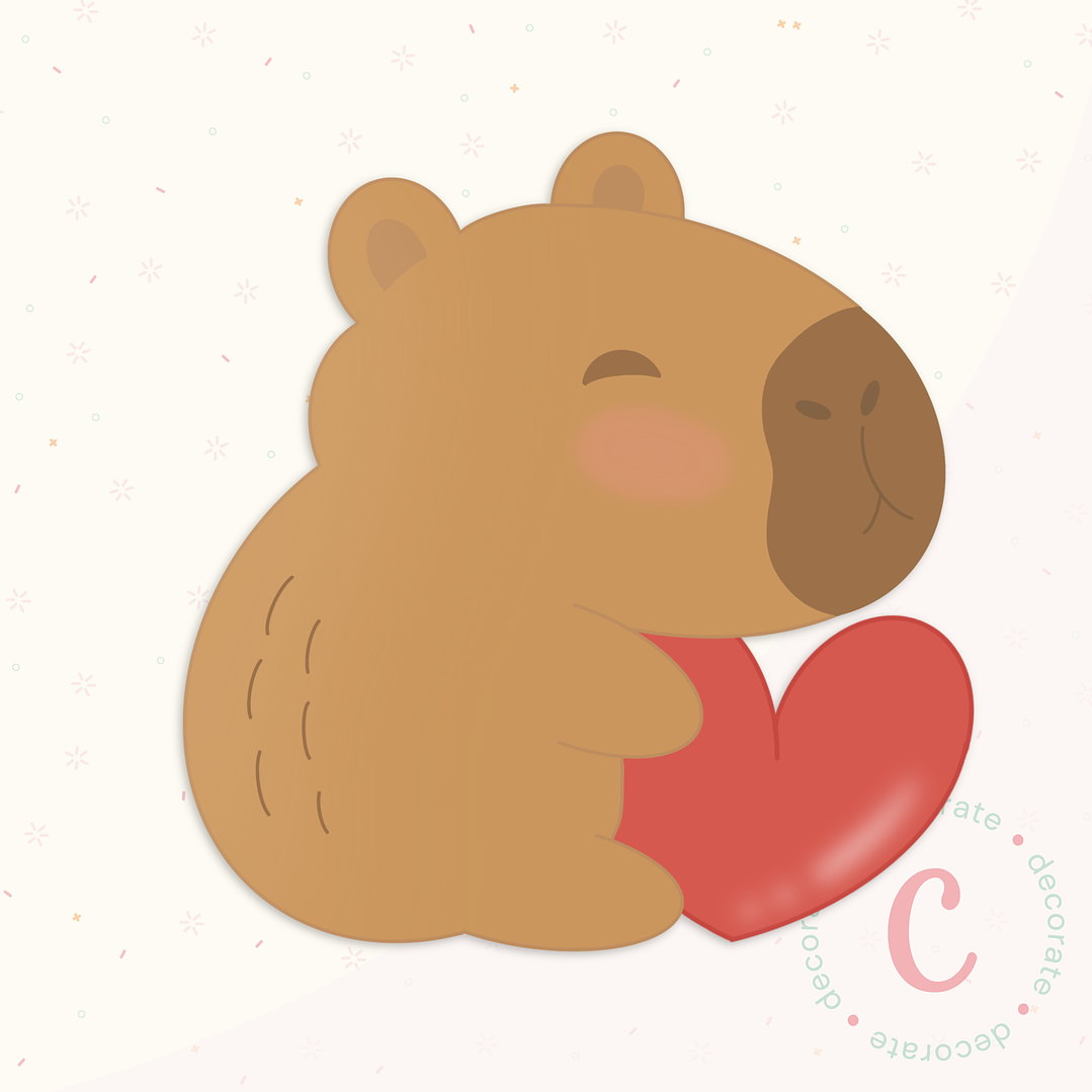 Cortador de Galletas #2 Capybara 8,5 cm 1