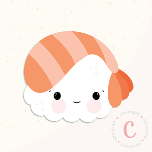 Cortador de Galletas Sushi 8,5 cm