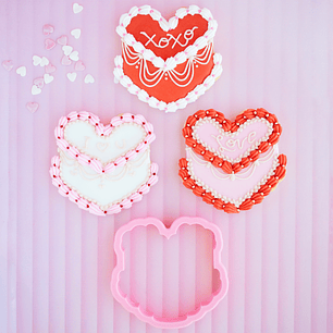 Cortador de Galletas Torta Corazón 8,5 cm