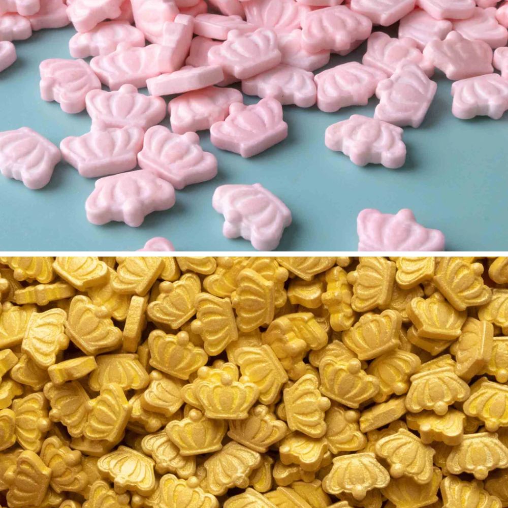 Figuras de Caramelo Coronas - 30 g