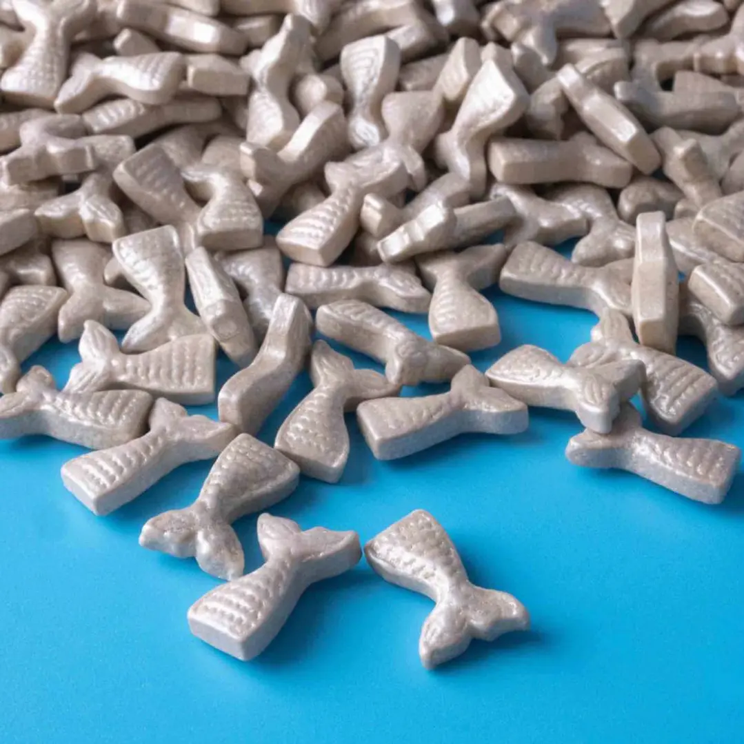 Figuras de Caramelo Cola de Sirena Plateada - 30 g 2