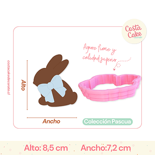 Cortador Conejito de Chocolate