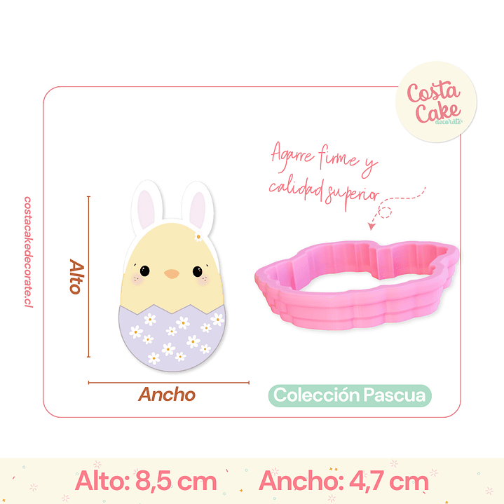 Cortador Conejito dentro de Huevo 2