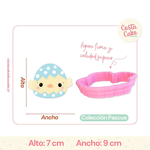 Cortador Pollito Saliendo del Cascarón