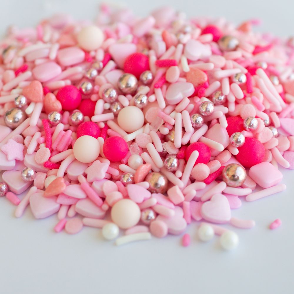 Sprinkle Mix - Pink Flowers 80gr