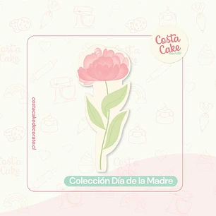 Cortador Flor Peonía 12 cm