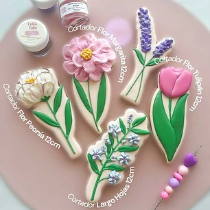 Cortador Flor Peonía 12 cm