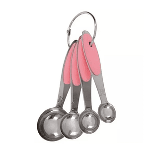 Cucharitas Medidoras Metálicas Redondas (4 medidas)