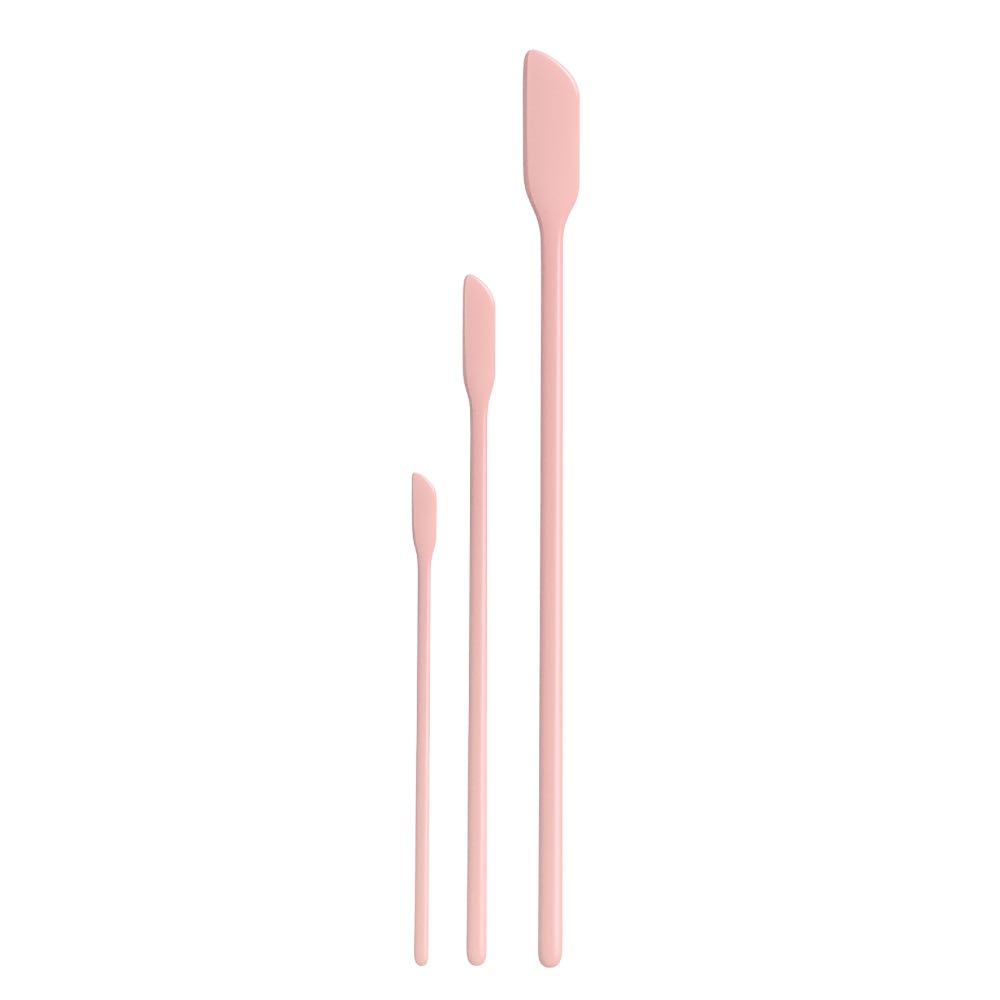 Set de 3 Mini Espátulas Rosadas