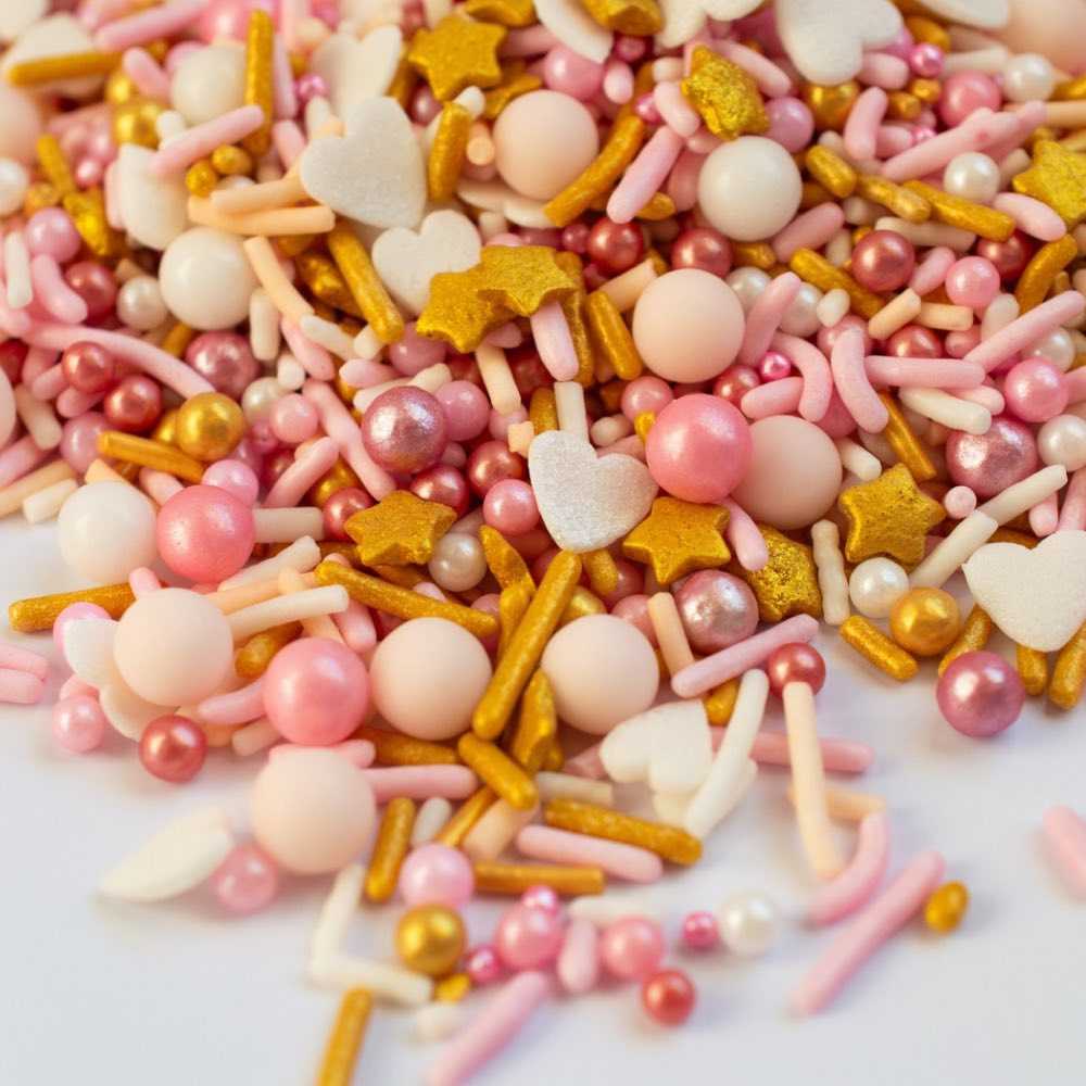 Sprinkle Mix Rose Gold 80gr