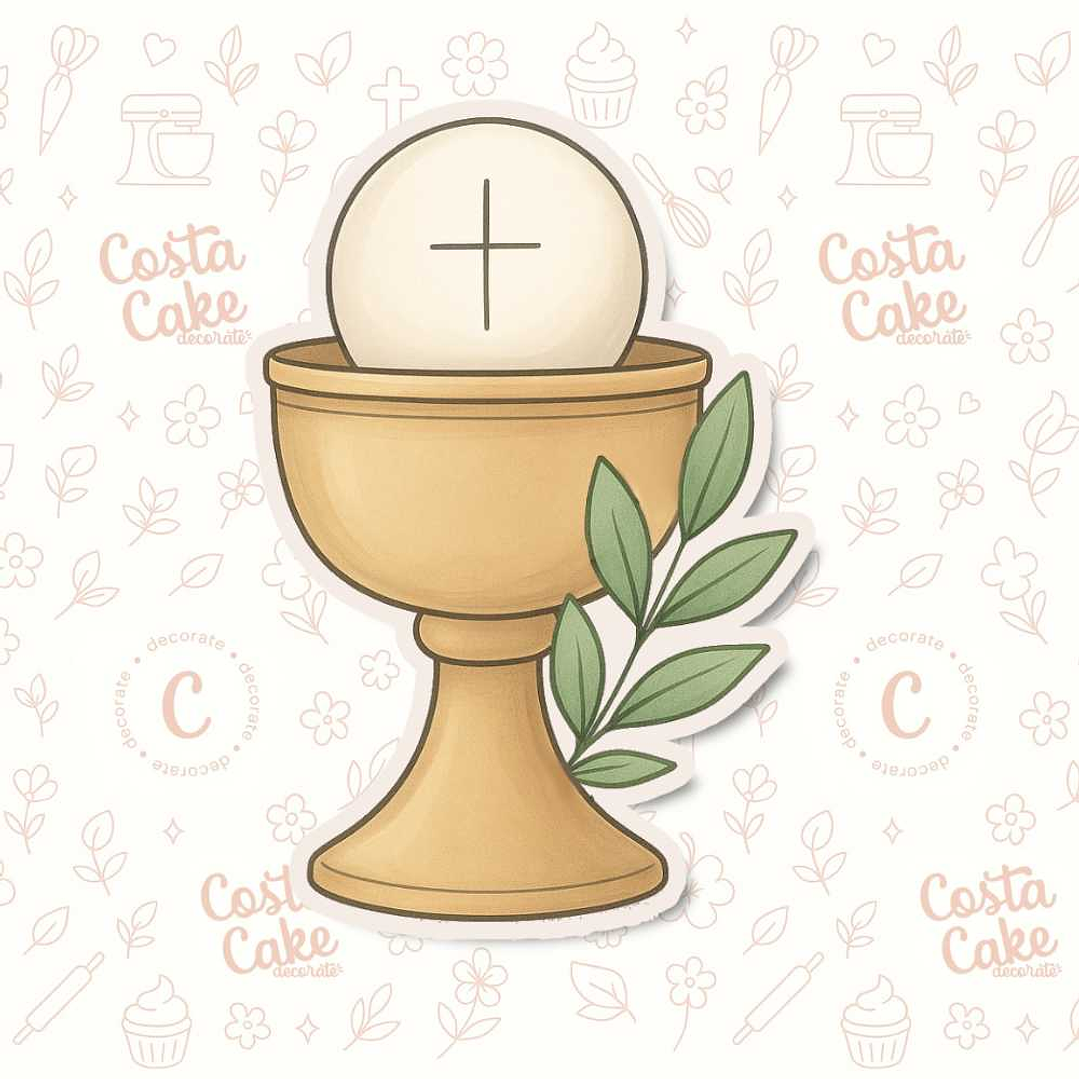 Cortador para Galletas Cáliz - 8cm 1