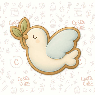 Cortador para Galletas Paloma - 8cm