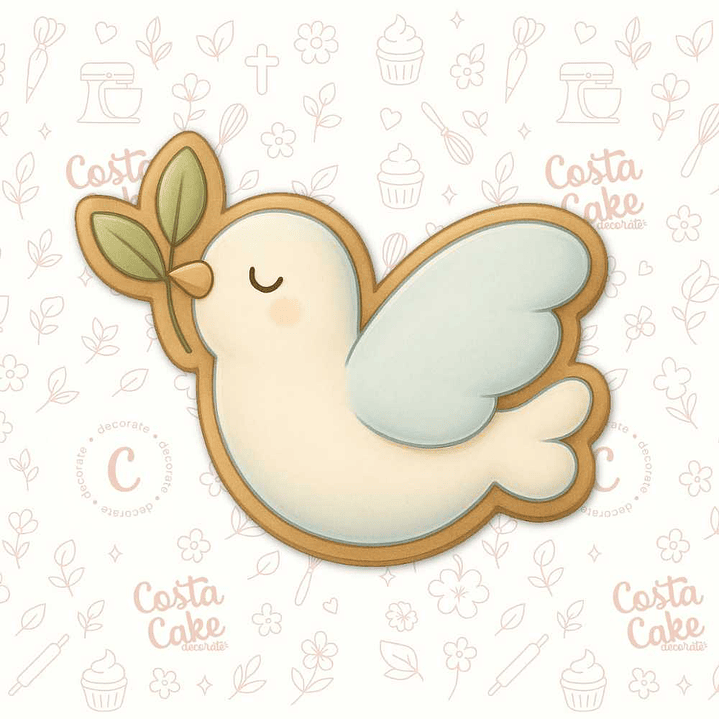 Cortador para Galletas Paloma - 8cm 1