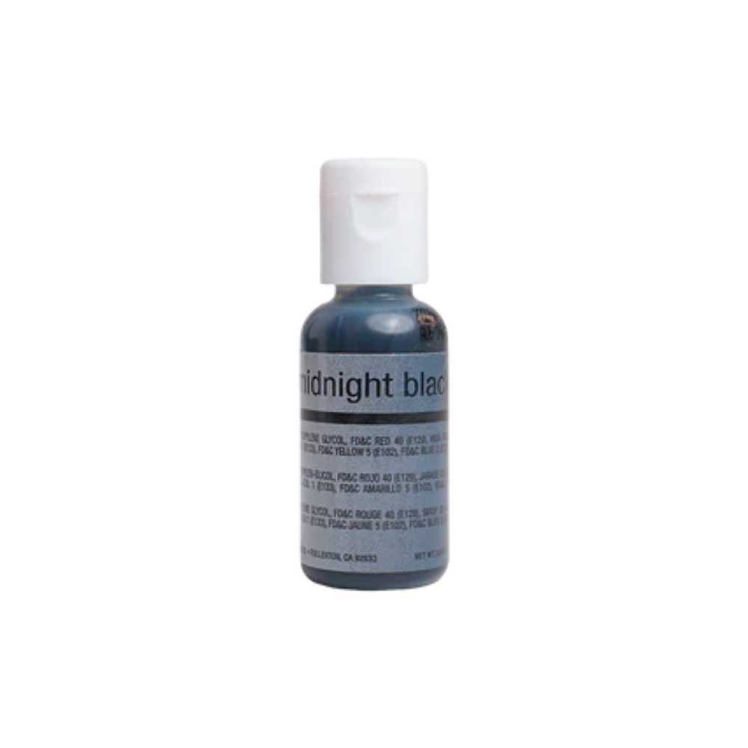 Colorante para Aerógrafo Chefmaster – Midnight Black 18g 1