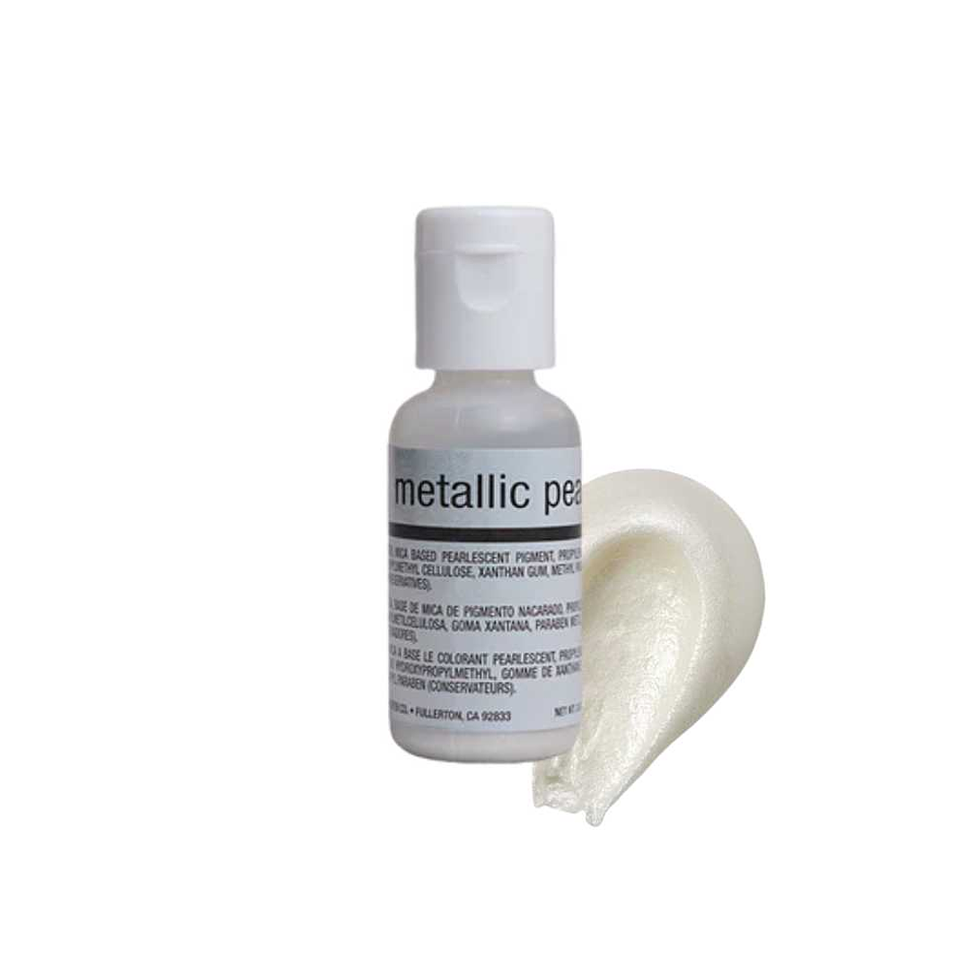 Colorante para Aerógrafo Chefmaster – Metallic Pearl 18g 1