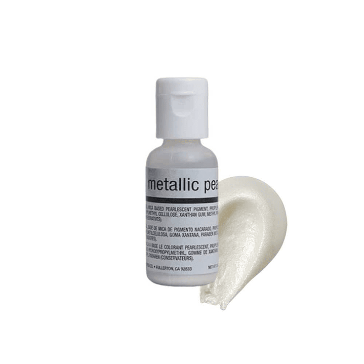Colorante para Aerógrafo Chefmaster – Metallic Pearl 18g 1