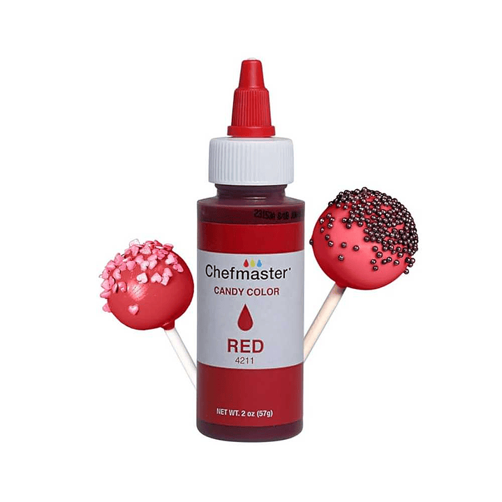 Colorante Liposoluble Rojo Chefmaster 57 gr – Para Chocolate 2